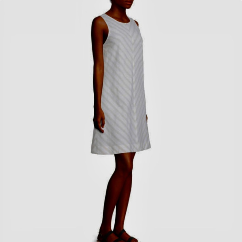 Liz Claiborne Woman Flax Stripe Dress